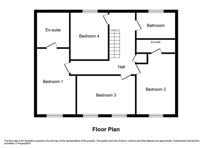 Floorplan for Raglan Road, Hengoed