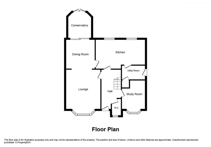 Floorplan for Oakland Gardens, Bargoed