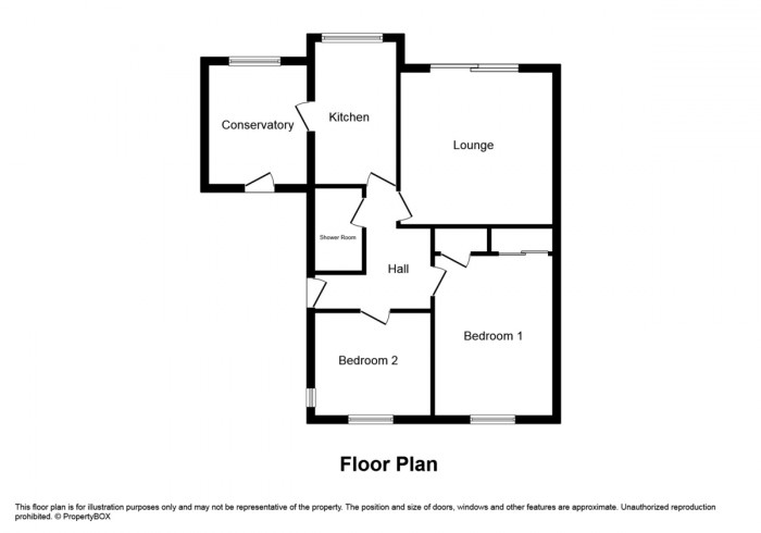 Floorplan for Lon-y-celyn, Nelson, Treharris