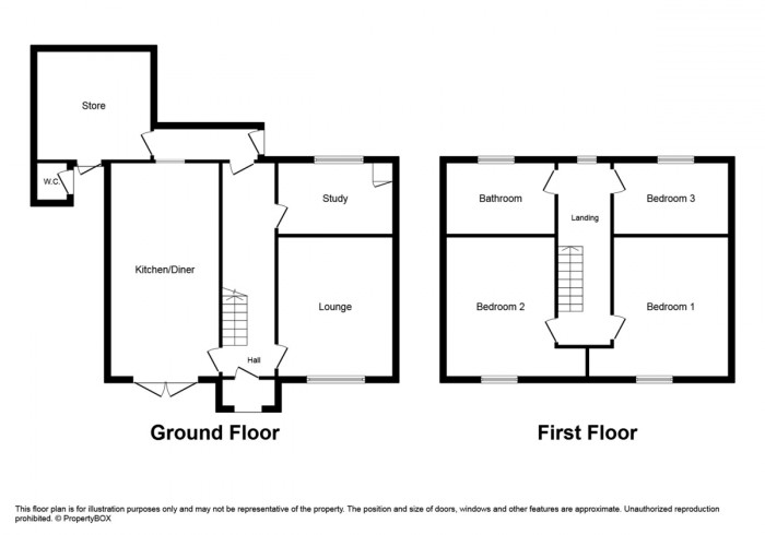 Floorplan for Kings Hill, Hengoed