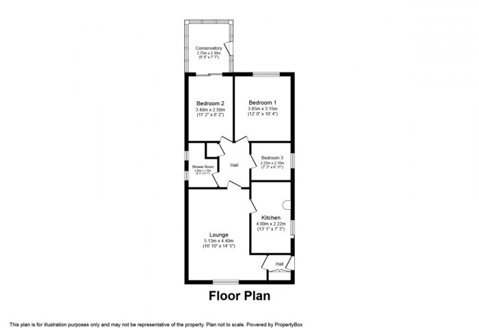 Floorplan for Kestrel View, Hengoed