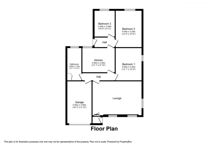 Floorplan for Pengam Street, Glan Y Nant, Blackwood