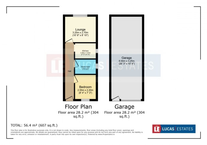 Floorplan for Home With Annex, Castle Street, Fleur-De-Lis