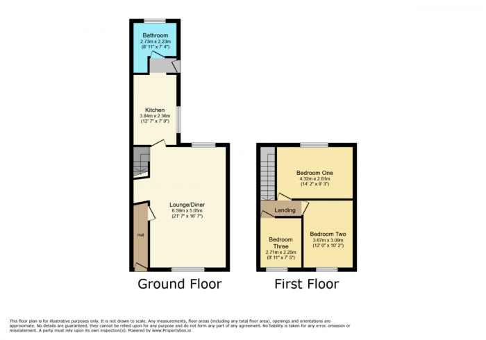 Floorplan for Commercial Street, Ystrad Mynach, Hengoed