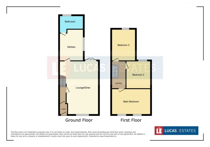 Floorplan for Usk Road, Bargoed