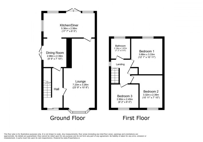 Floorplan for Ambleside Court, Penpedairheol, Hengoed