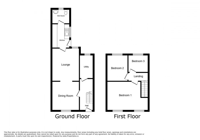 Floorplan for Gelynos Avenue, Argoed, Blackwood