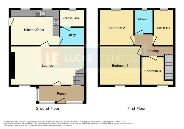 Floorplan for New Meadow Cottage, Gelligaer, Hengoed