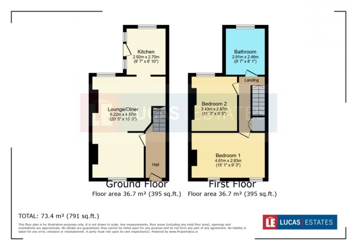 Floorplan for Margaret Street, Gilfach, Bargoed