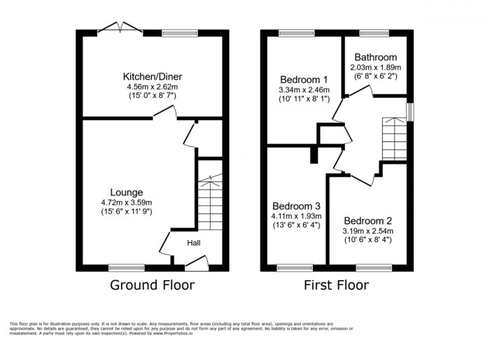 Floorplan for Pontllanfraith, Blackwood