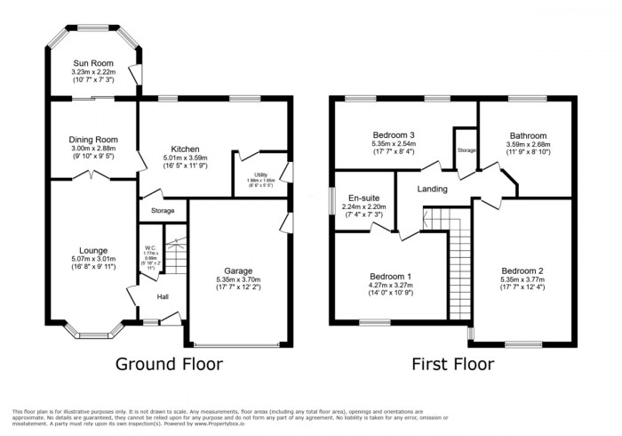 Floorplan for Craig-y-Felin, Bailey Street