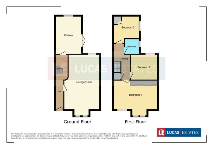 Floorplan for Church Street, Ystrad Mynach, Hengoed