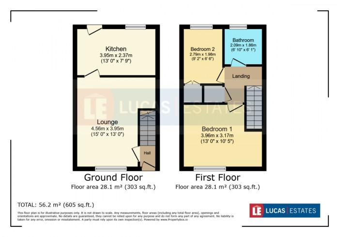 Floorplan for Chepstow Close, Grove Park