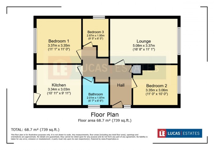 Floorplan for St. Annes Road, Bonnie View, Blackwood