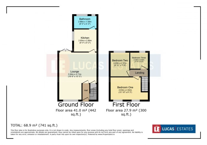 Floorplan for Moorland Road, Bargoed