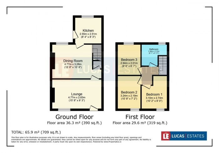 Floorplan for Thomas Street, Gilfach, Bargoed