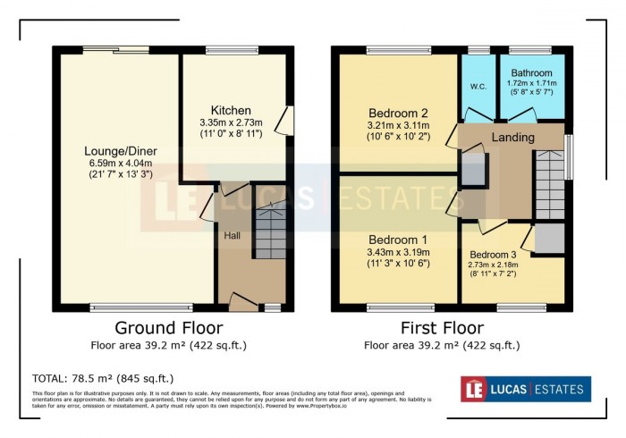 Floorplan for Hengoed Hall Close, Cefn Hengoed, Hengoed