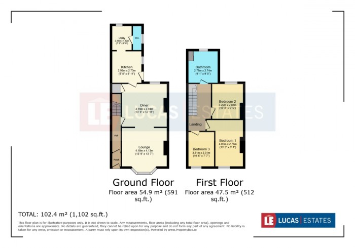 Floorplan for William Street, Blackwood