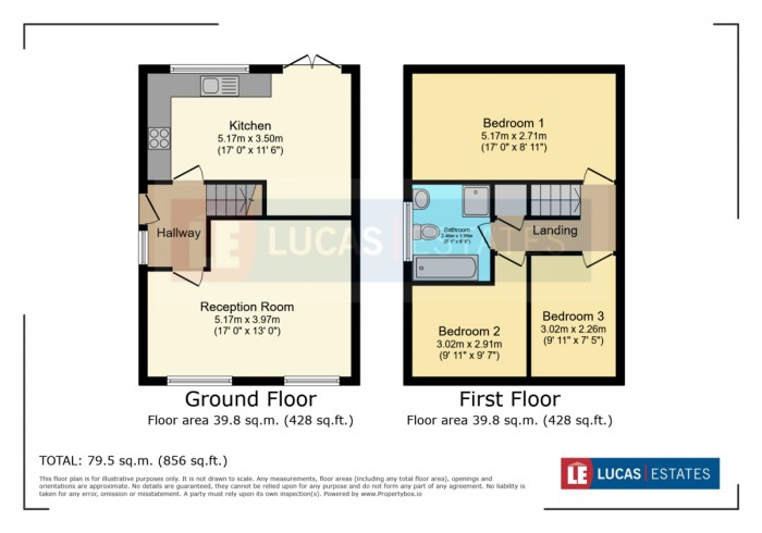 Floorplan for Bryn Lane, Pontllanfraith, Blackwood