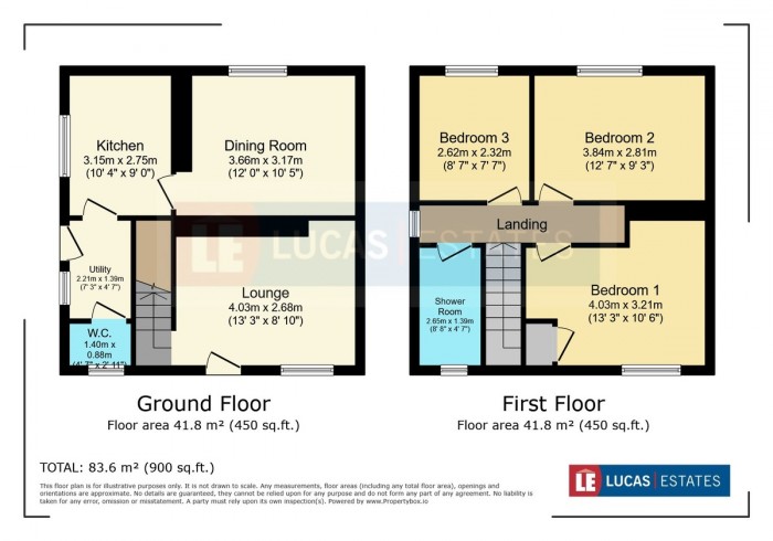 Floorplan for Haman Place, Gelligaer, Hengoed