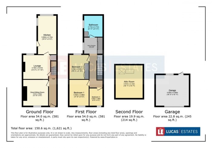 Floorplan for Shingrig Road, Nelson, Treharris