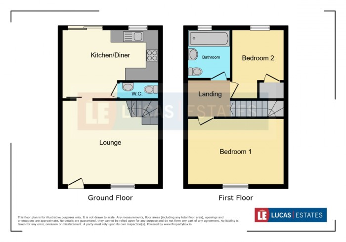 Floorplan for Dragon Way, Penallta, Hengoed