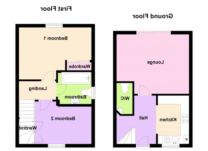 Floorplan for Heron Drive, Penallta, Hengoed
