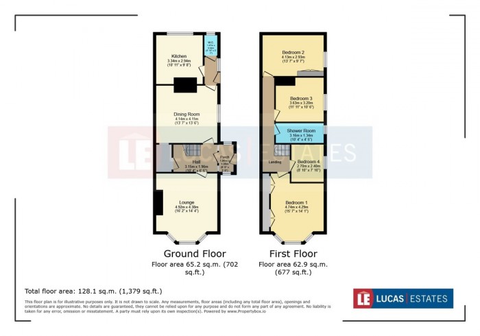 Floorplan for Gwerthonor Road, Gilfach, Bargoed
