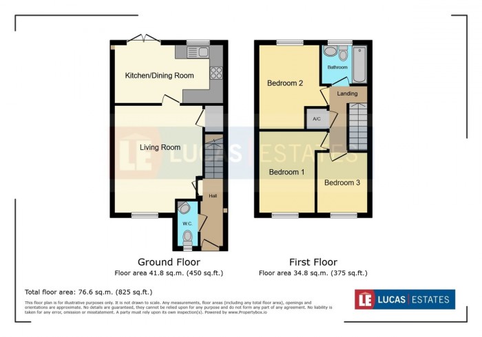 Floorplan for Gellihaf, Blackwood