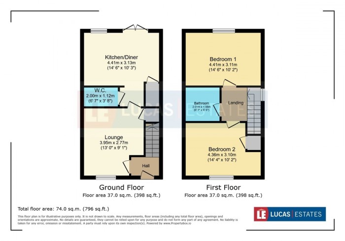 Floorplan for Brynffynnon, Crumlin, Newport