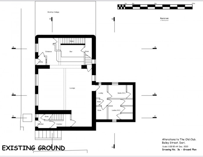 Floorplan for Old Club, 93 Bailey Street