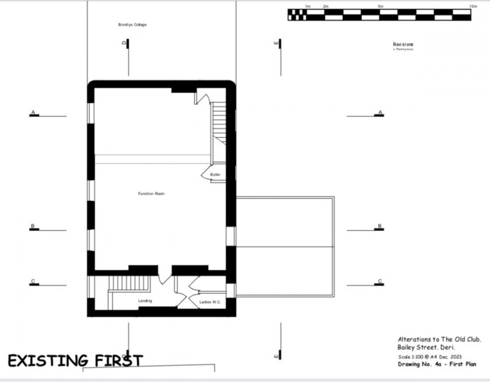 Floorplan for Old Club, 93 Bailey Street