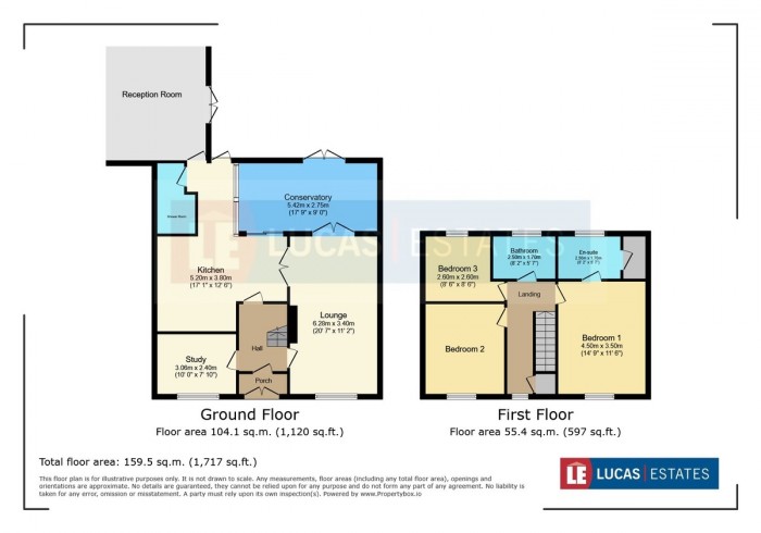 Floorplan for Coedcae, Ystrad Mynach, Hengoed
