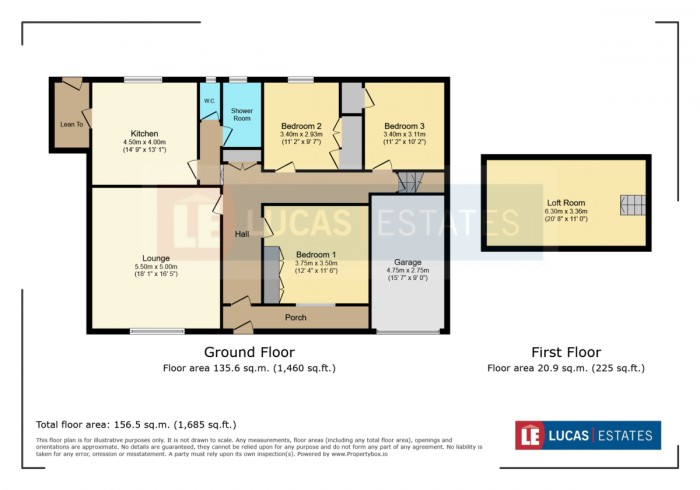 Floorplan for Gellihaf Road, Fleur De Lis, Blackwood