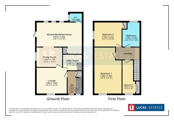 Floorplan for Nantybwch, Tredegar