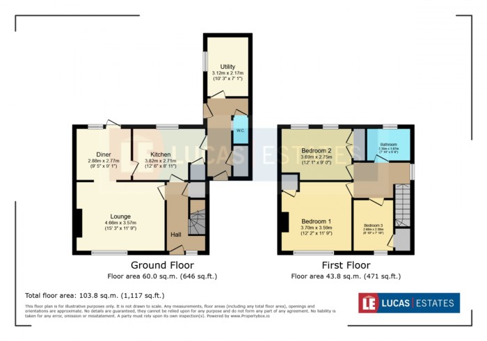 Floorplan for Coronation Road, Blackwood