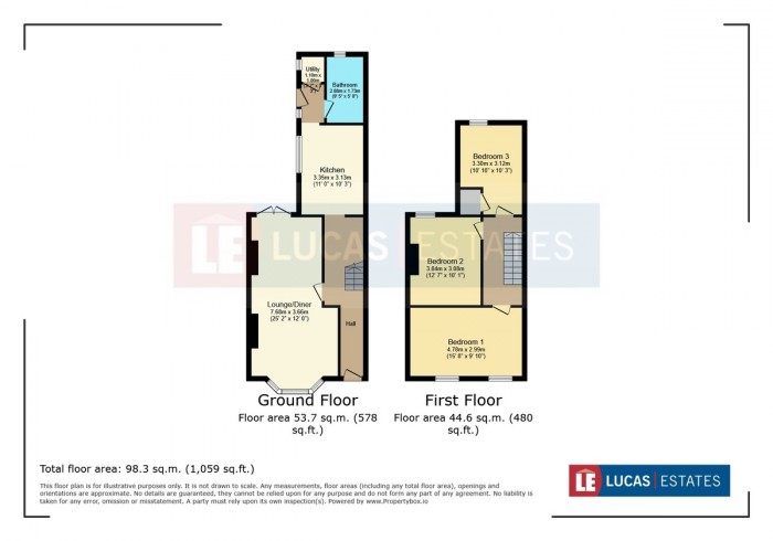 Floorplan for Park Place, Bargoed