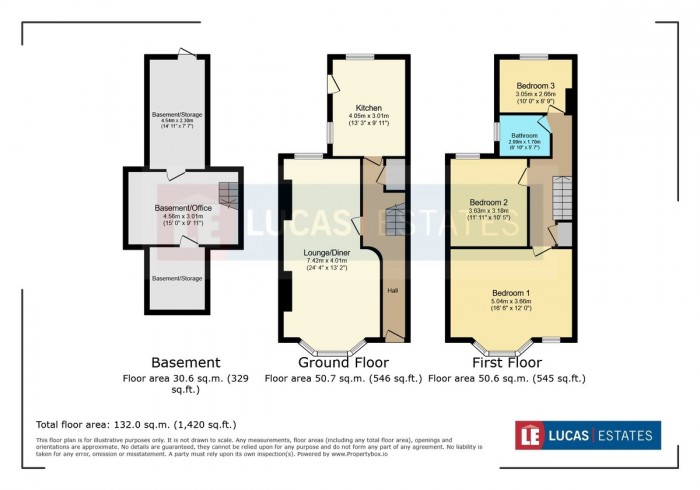 Floorplan for Victoria Road, Fleur De Lis, Blackwood