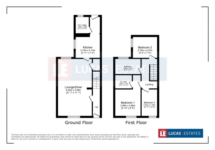 Floorplan for West Street, Bargoed