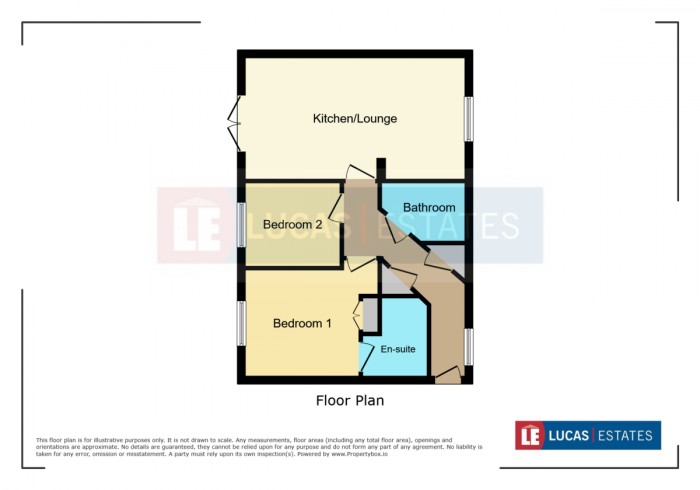 Floorplan for Dragon Way, Cwm Calon