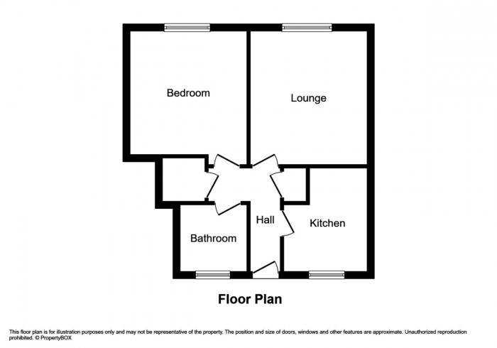 Floorplan for Gelliwen Street, Penybryn, Hengoed