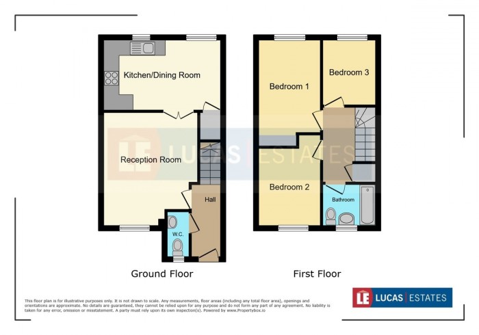 Floorplan for Y Cedrwydden, Blackwood