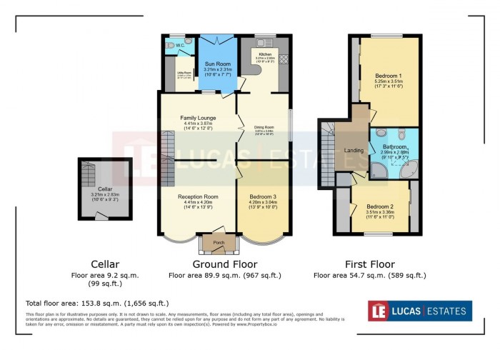 Floorplan for Tabor Road, Maesycwmmer
