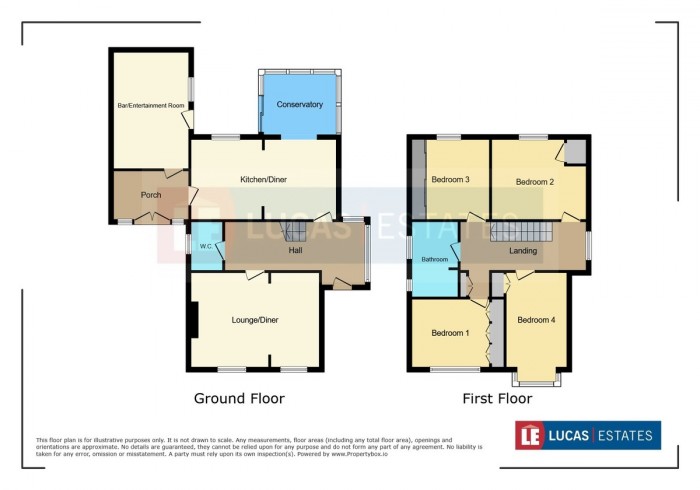 Floorplan for Gellideg Heights, Maesycwmmer, Caerphilly County Borough