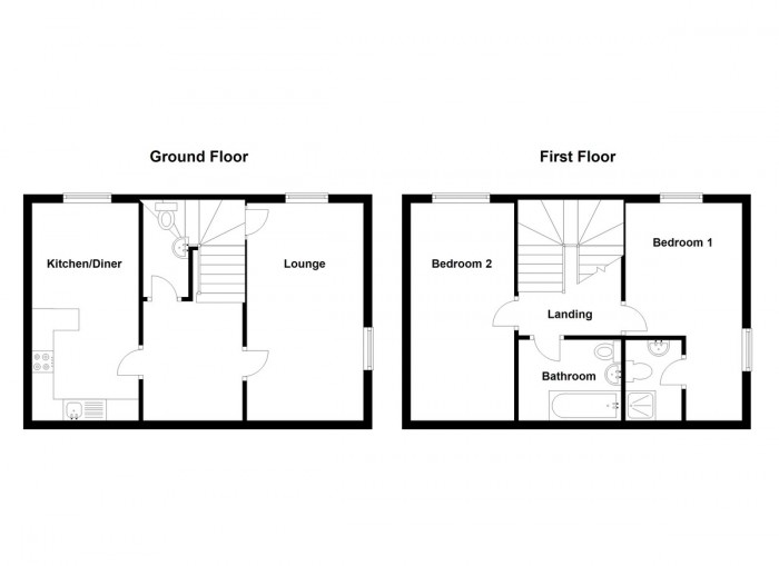 Floorplan for The Great Engineering Building, Winding Wheel Lane, Penallta
