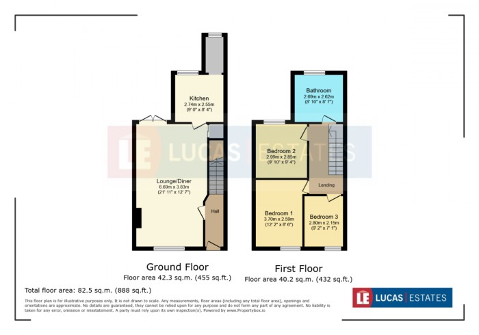 Floorplan for Gelligroes Road, Pontllanfraith, Blackwood