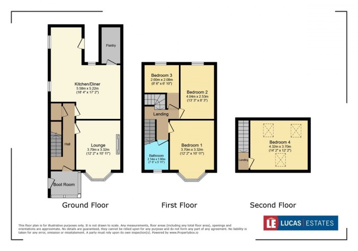 Floorplan for Main Road, Maesycwmmer, Hengoed