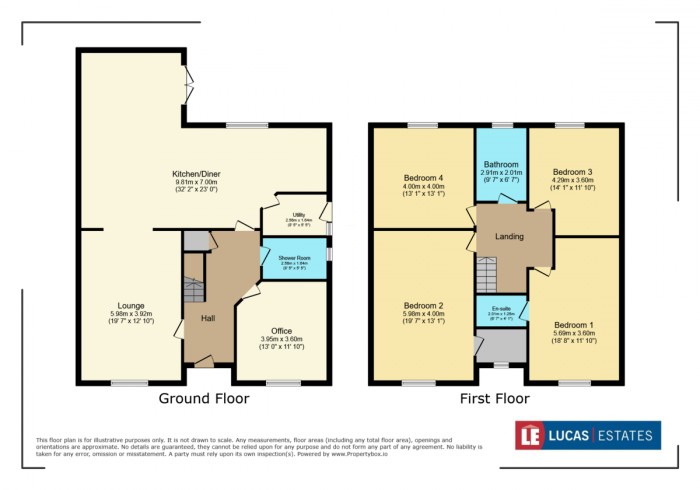 Floorplan for Trem-y-ffynnon The Rise, Pengam