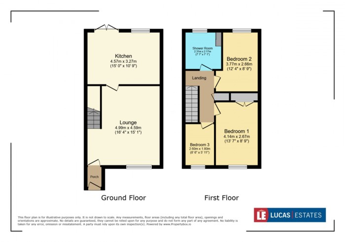 Floorplan for High Street, Nelson, Treharris