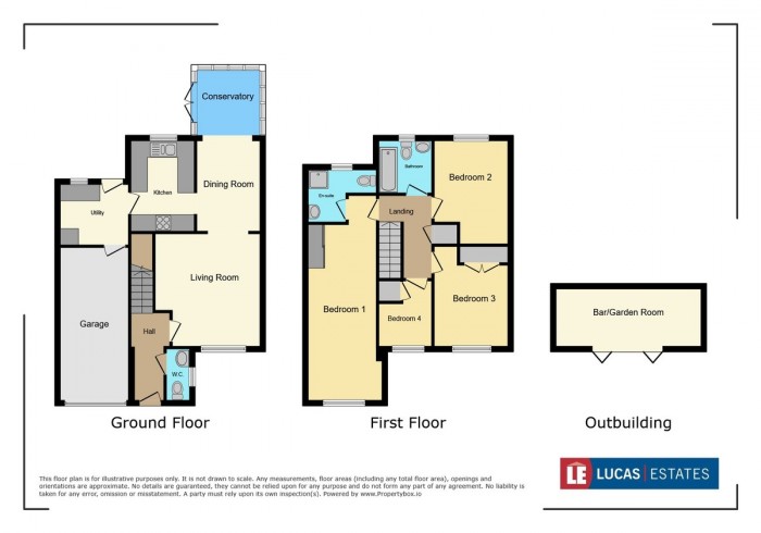 Floorplan for Bryn Awelon, Penpedairheol, Hengoed